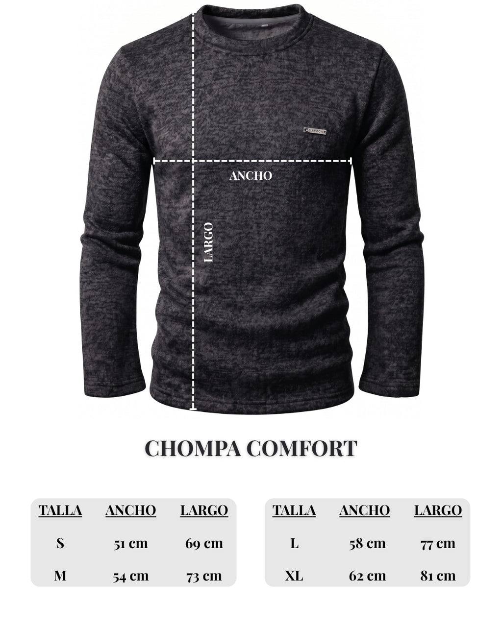 Chompa Comfort Celeste