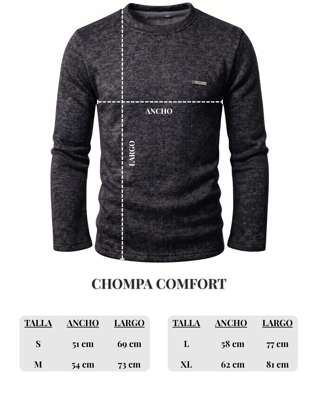 Chompa Comfort Celeste